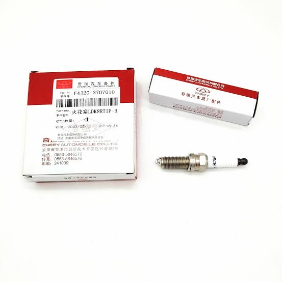یکدست شمع (چهار عددی) فونیکس تیگو ۸ پرو مکس (چری شرکتی اصلی)  F4J20-3707010 لوازم و قطعات یدکی فونیکس FOWNIX
