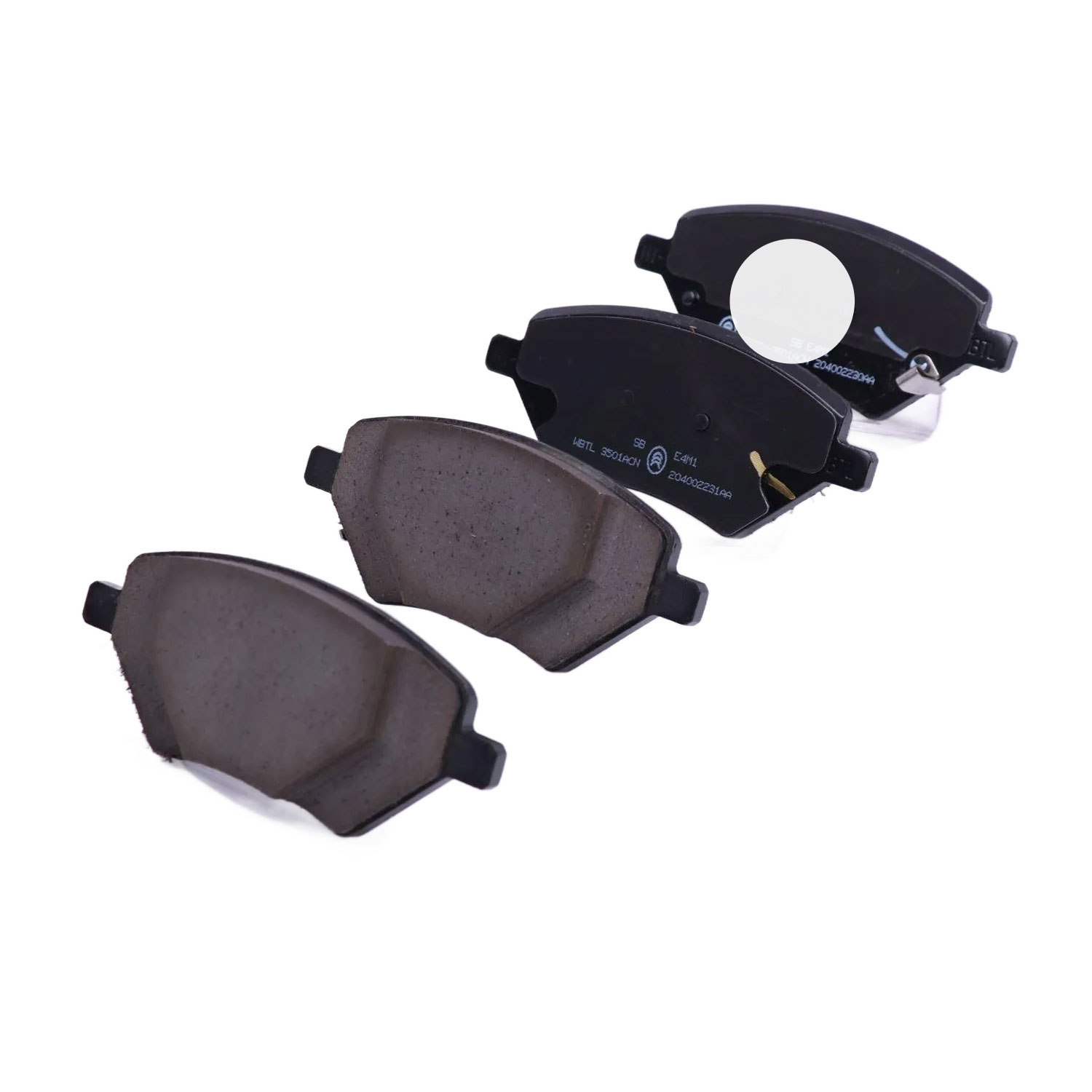 لنت ترمز جلو فونیکس تیگو ۸ پرو ۲۰۰۰ کلاسیک (شرکتی اصلی)  204002139AA T1EJ-3501080 لوازم و قطعات یدکی فونیکس FOWNIX